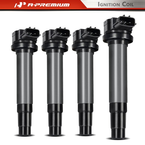 Set Of 4 Ignition Coils For 2000-2001 Nissan Sentra 1.8L - Direct Replacement 22448-4M50A