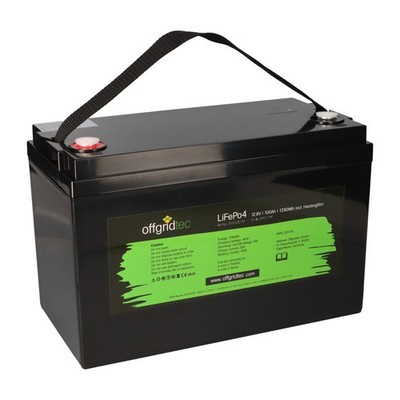 Offgridtec LifePo4 Akku 12/100 12,8V 100Ah mit BMS und Heizmatte 1280Wh