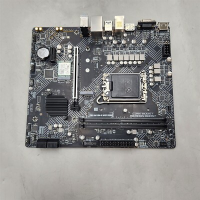 MSI PRO H610M-G WiFi DDR4 ProSeries Motherboard mATX, LGA 1700 Socket, DDR4