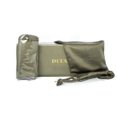 Pre-owned Dita Flight 006 7806 L Crystal Yellow Gold Brown Gradient Sunglasses Authentic