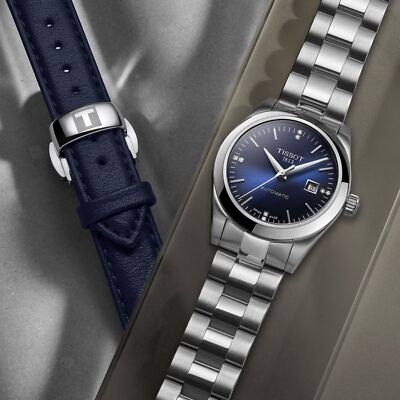 Pre-owned Tissot Silver Womens Analogue Watch T-my T1320071104600