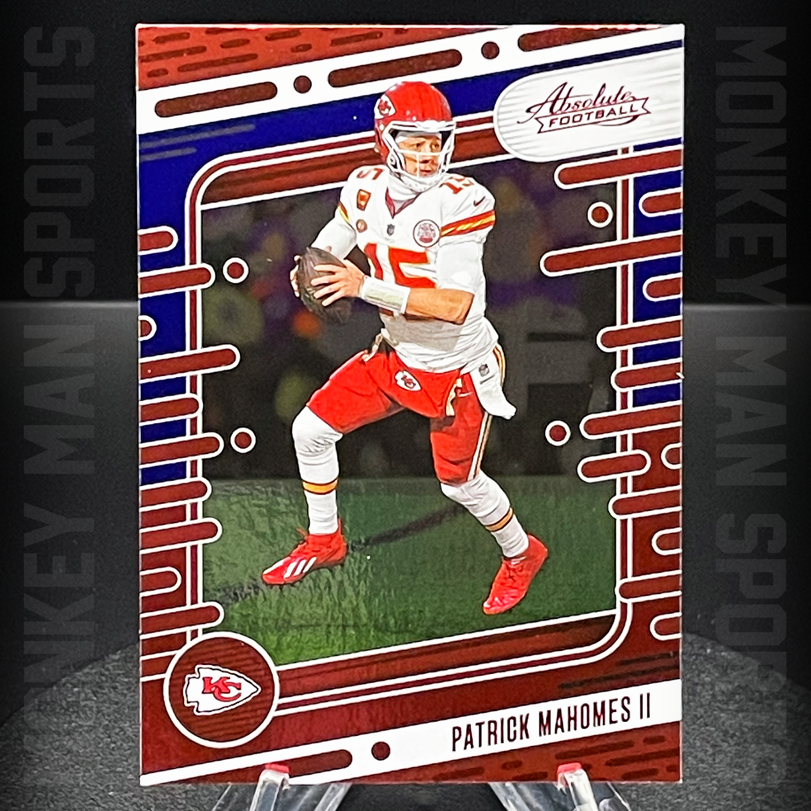 2024 Absolute - Patrick Mahomes II - #50 RED AND BLUE CHIEFS MINT