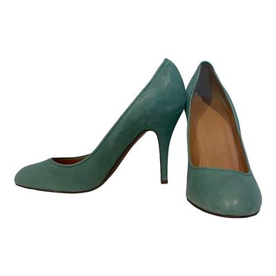Teal pumps hot sale heels