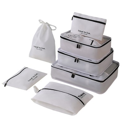 Suitcase Storage Solution Compact Luggage Organizer Travel Bag Set
