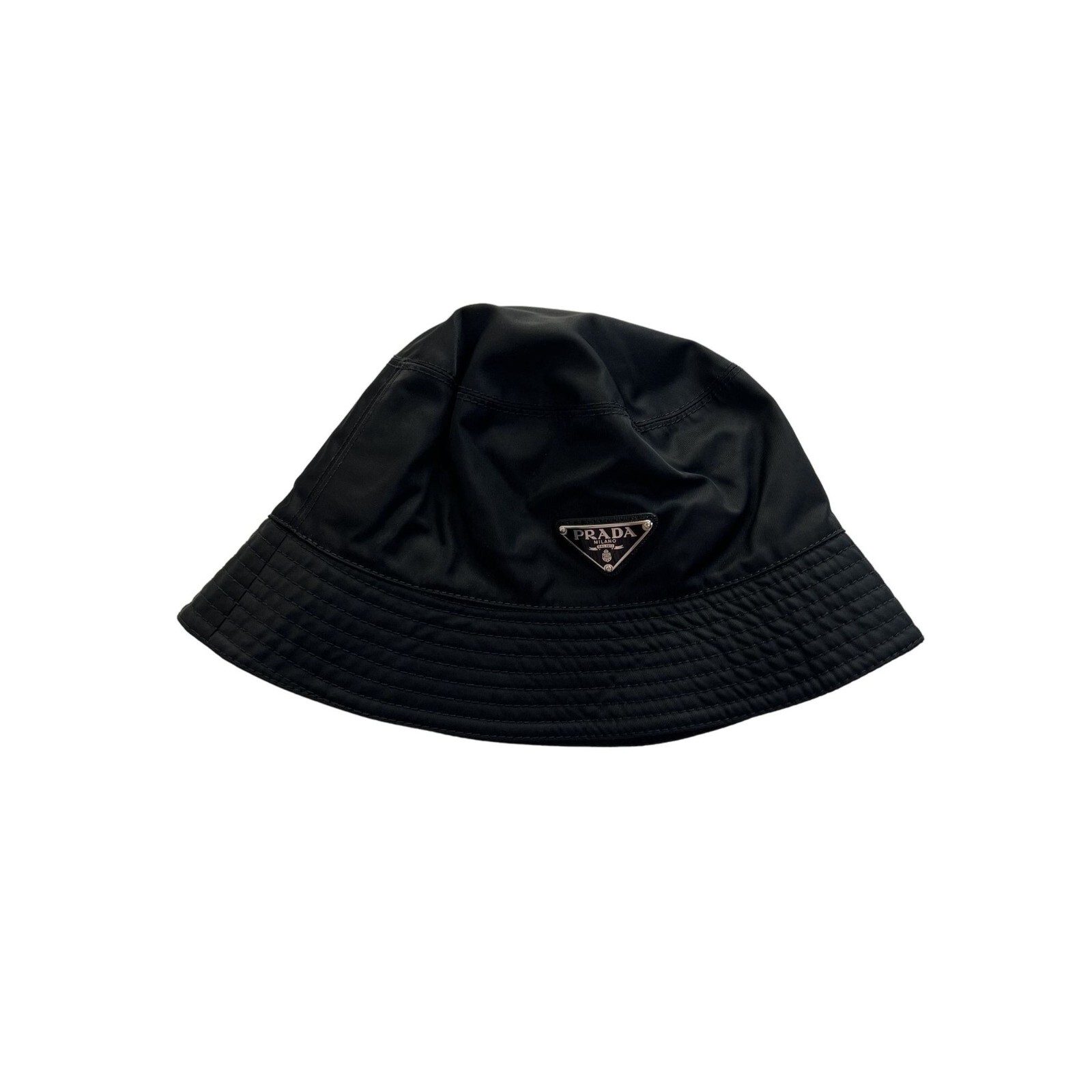 Prada Re-Nylon Bucket Hat in Black | eBay Prada Re-Nylon Bucket Hat in Black | eBay