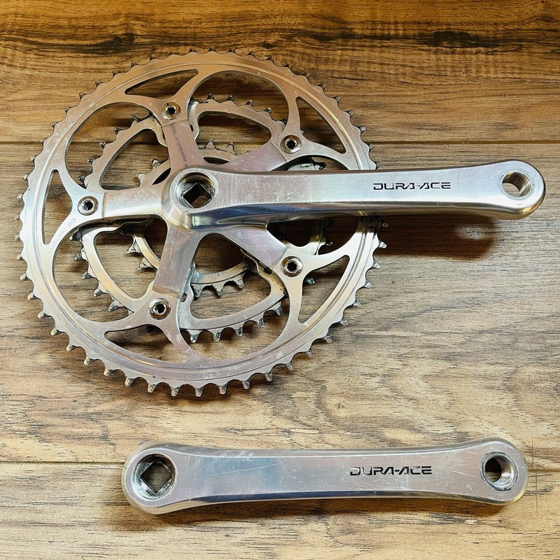 Shimano Dura-Ace FC-7402 172.5 Crankset Square Taper TRIPLIZER Triple 24 38 53