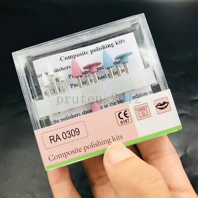 Dental Polisher Resin Base Composite Polishing Kit RA 0309 For Low-speed