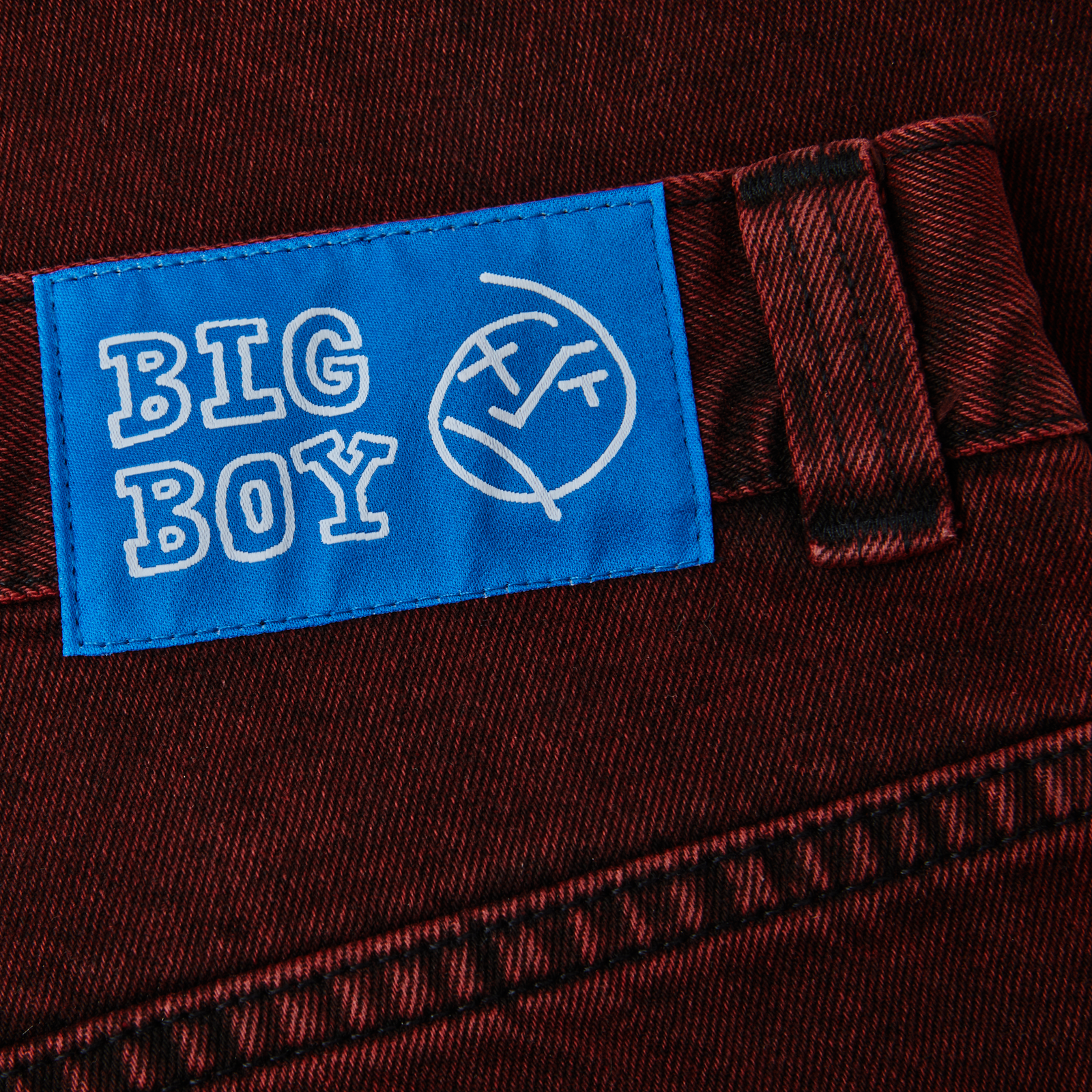 POLAR BIG BOY JEANS RED BLACK