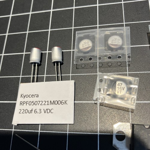 Super Nintendo Cap SMD Restoration Kit SNS-CPU-GPM-01/02 SNES Pico Voltage Reg