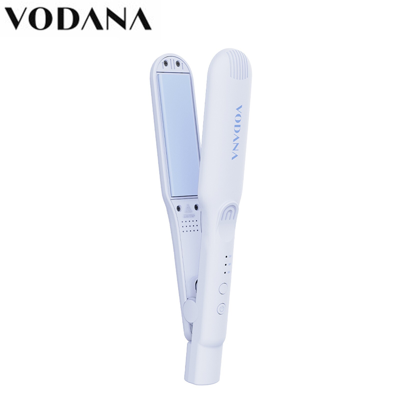 VODANA Compact Wave Iron ホワイト Amazon.com: VODANA Compact Triple Flow Hair Waver - Portable