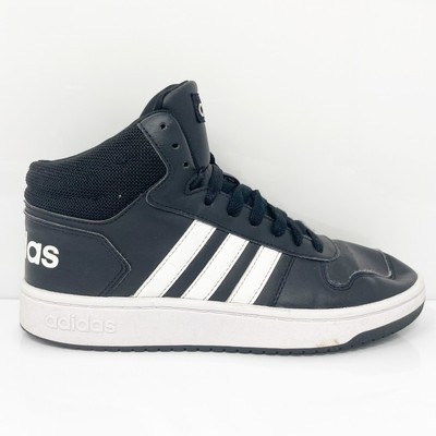 

Adidas Mens Hoops 2.0 Mid FY8618 Черные баскетбольные кроссовки, размер 7, Черный, Hoops 2.0 Mid