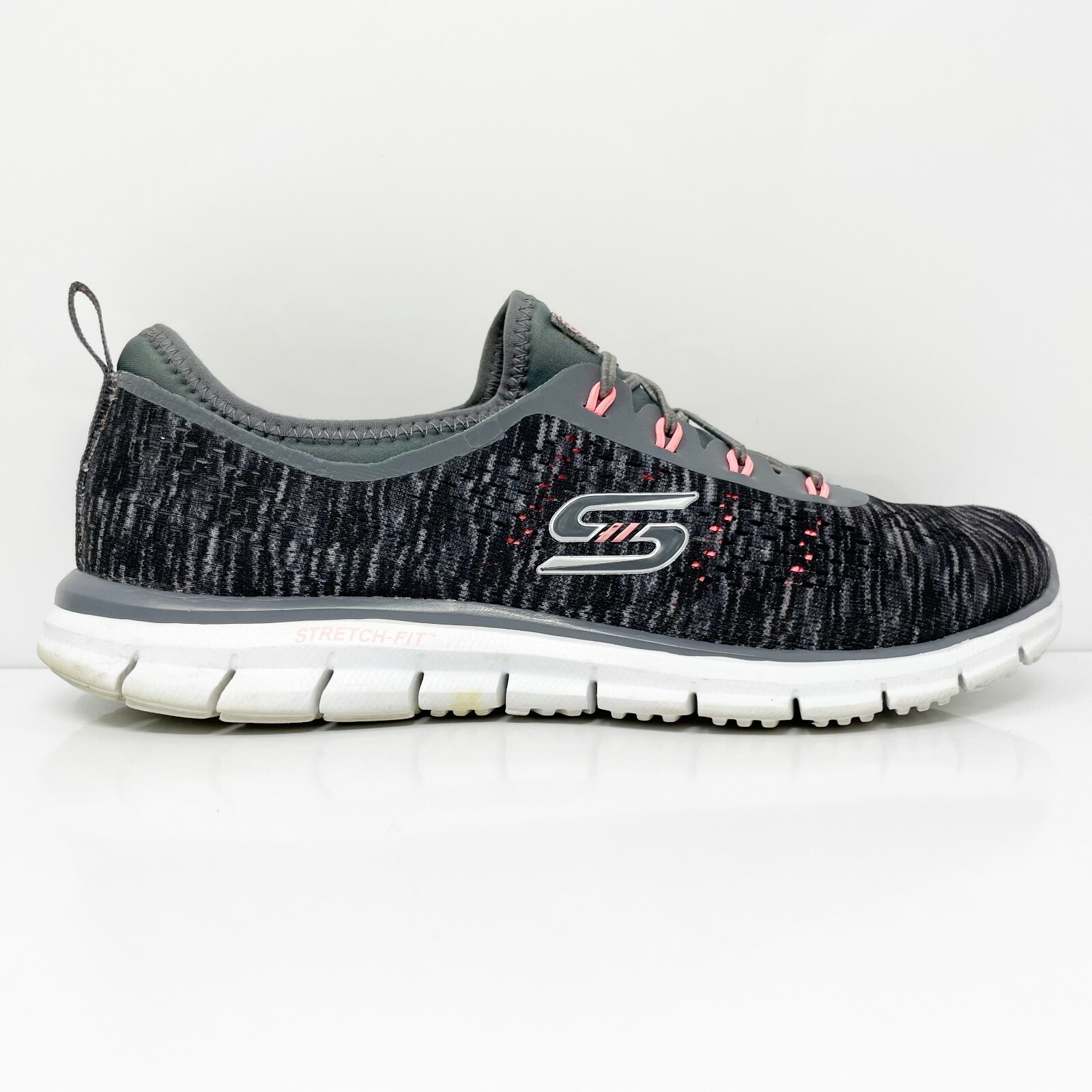 

Skechers Womens Sport Glider 22722 Черная повседневная обувь Кроссовки Размер 7.5, Черный, Sport Glider