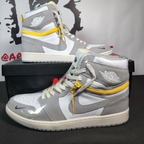 Air Jordan 1 High Switch White Tour Yellow “Light Smoke Grey Air Jordan 1 High Switch White Tour Yellow “Light Smoke Grey