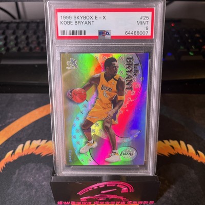 1999 Skybox E-X #25 Kobe Bryant PSA 9 Los Angeles Lakers GOAT HOF Black Mamba 