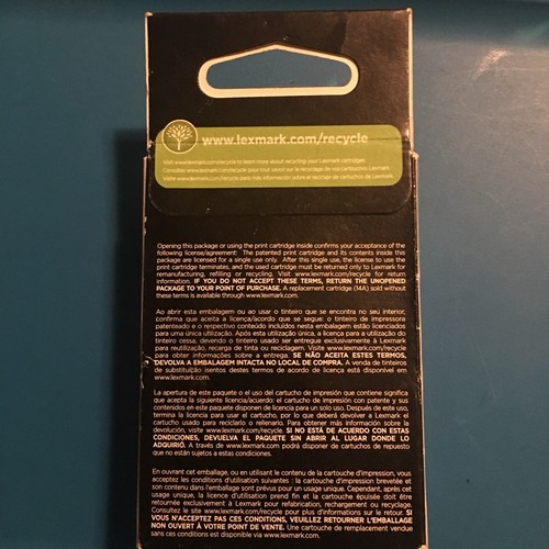 Lexmark Genuine 14 Black Ink Cartridges IN BOX for Z2320, X2600, X2630, X2650