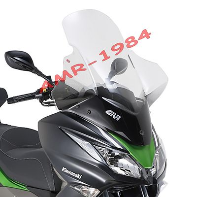 PARABREZZA COMPLETO KAWASAKI J300 2014 SCOOTER   4111DT + ATTACCHI D4111KIT