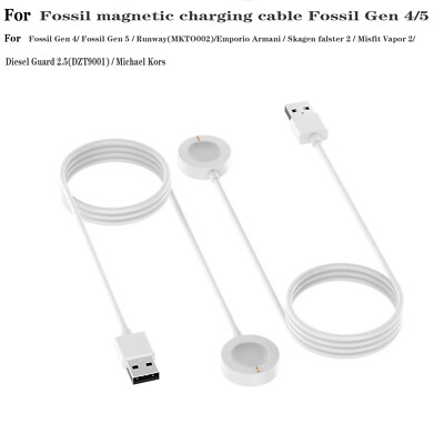 Smart Watch Charger Wireless Charging Cable For Michael Kors Fossil Gen 4 Gen 5
