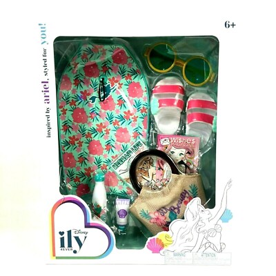 Disney ILY 4ever Ariel Inspired Accessories Pack With Boogie Board For 18'' Doll