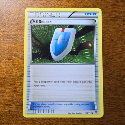 VS Seeker 109/119 - Phantom Forces Uncommon - Pokémon TCG Card 2014 NM-LP
