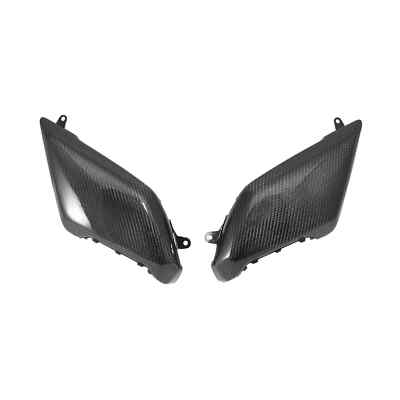 MOS Wrapped Carbon Fiber Front Side Covers for Yamaha Zuma 125 2022-2024