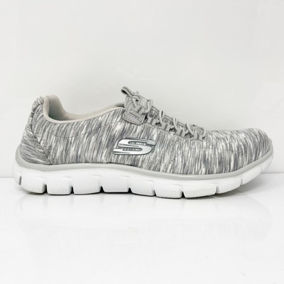 

Skechers Womens Empire Game On 12414 Серые повседневные кроссовки, размер 6,5, Серый, Empire Game On