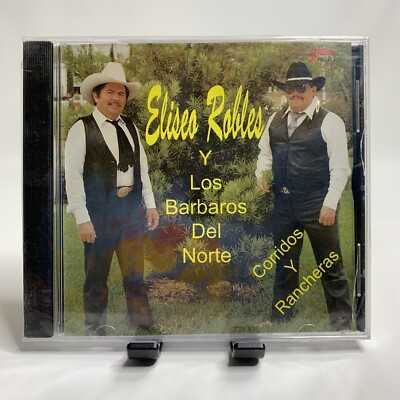 Eliseo Robles CD Y Los Barbaros del Norte Corridos y Rancheras Rare New Sealed
