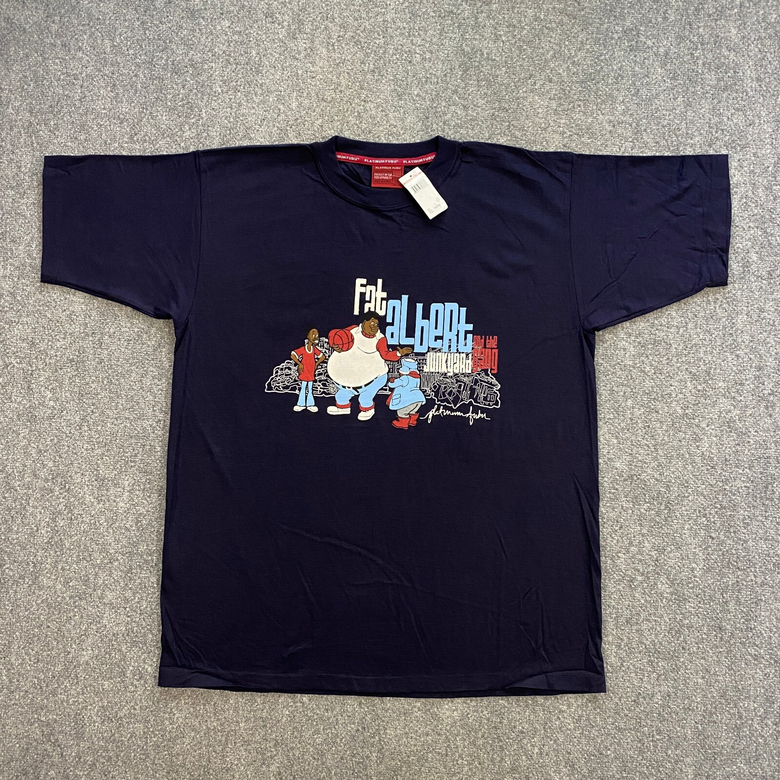 プラティナムフブ シャツ bboy PLATINUM FUBU フブ ゲームシャツ b-boy ヒップホップ XXL