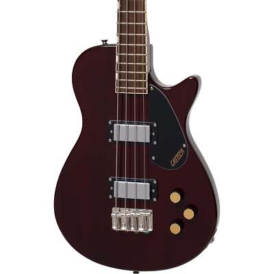 Gretsch Streamliner Jet Club Bass - Single-Cut, Laurel Fingerboard, Walnut Stain
