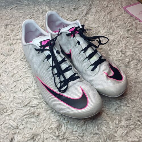 Nike Zoom 400 Sprint Spike Track Shoes Pure Platinum AA1205