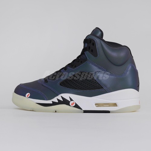 

Nike Wmns Air Jordan 5 Ретро ЛЕВАЯ НОГА БЕЗ АКСЕССУАРОВ Женщины US7.5 CD2722-001, Синий, Wmns Air Jordan 5 Retro