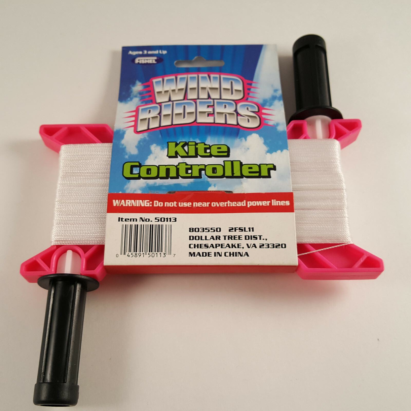 NEW Wind Riders Kite Controller - Kite String Winder - Pink - FREE SHIPPING