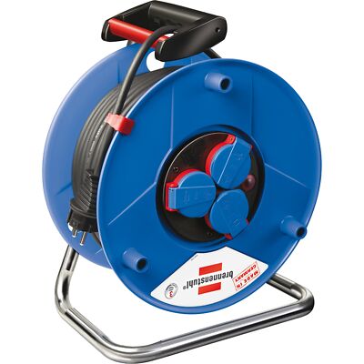 Brennenstuhl Garant IP44 Gewerbe-/Baustellen-Kabeltrommel, blau