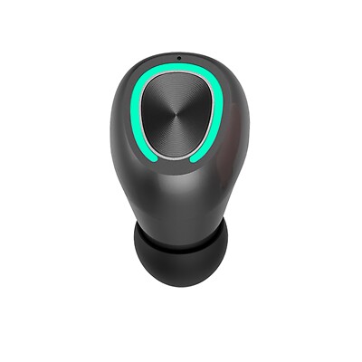 Single Mini Wireless Bluetooth Earphone In Ear Sport With Mic Handsfree Headset