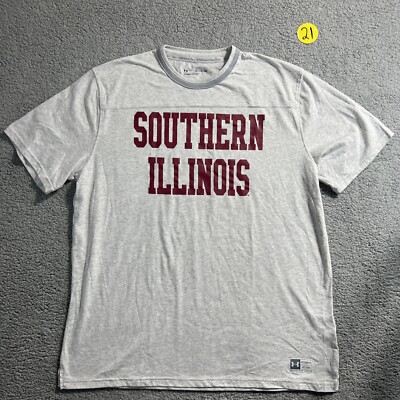 Southern Illinois Salukis Under Armour HeatGear Short Sleeve Shirt Men's 2XL