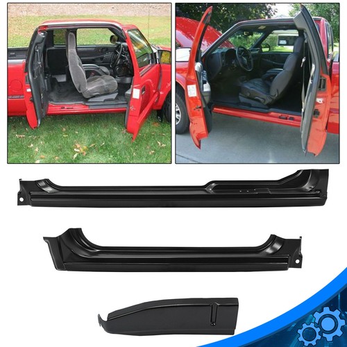 Боковые панели и Левый угол кабины для 94-04 Chevy S10 Sonoma с удлиненной кабиной, 3 двери