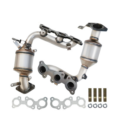 Fit for 04 - 06 Toyota Sienna 3.3L AWD Left & Right Manifold Catalytic Converter