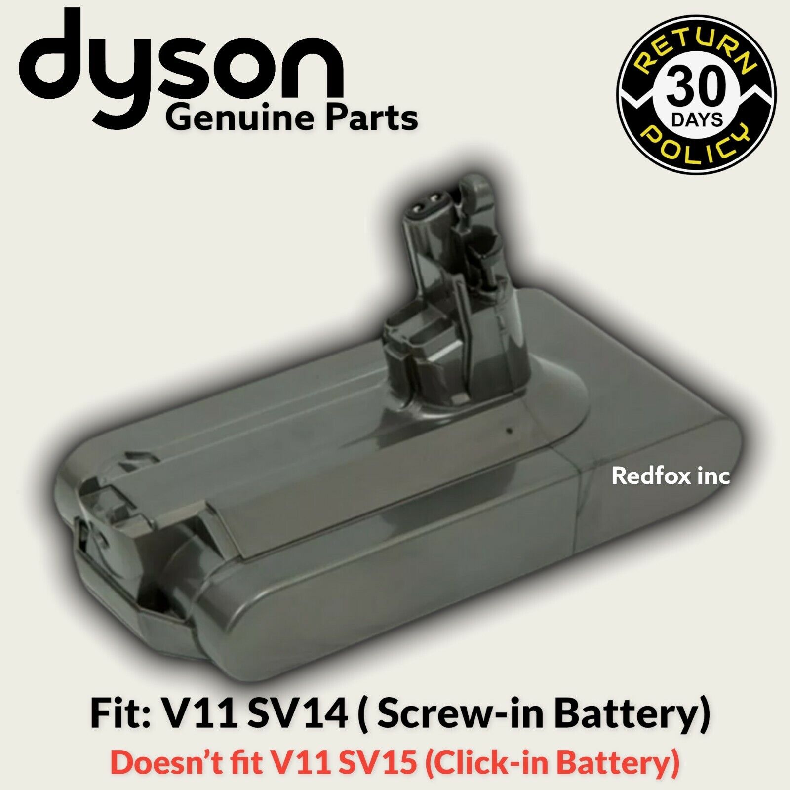 NEW Original Dyson V11 SV14 SCREW-IN Absolute Animal Li-ion NEW Original Dyson V11 SV14 SCREW-IN Absolute Animal Li-ion