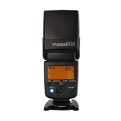 YONGNUO YN568EX III Wireless Master & Slave TTL Flash Speedlite with High Spe...