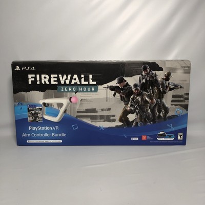 FIREWALL ZERO HOUR (PSVR, PS4 PLAYSTATION 4) VR Aim Controller Bundle - Open Box