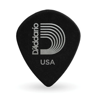 Planet Waves Duralin Black Ice Acoustic Electric Guitar Picks Heavy 25-Pack