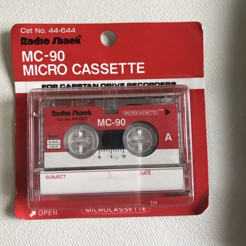 Panasonic RN-202 Fast Playback 2 Speed Microcassette Recorder Mc-90 Tape Working