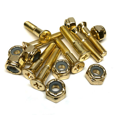 Standard Phillips Head Skateboard Hardware Set - 1''