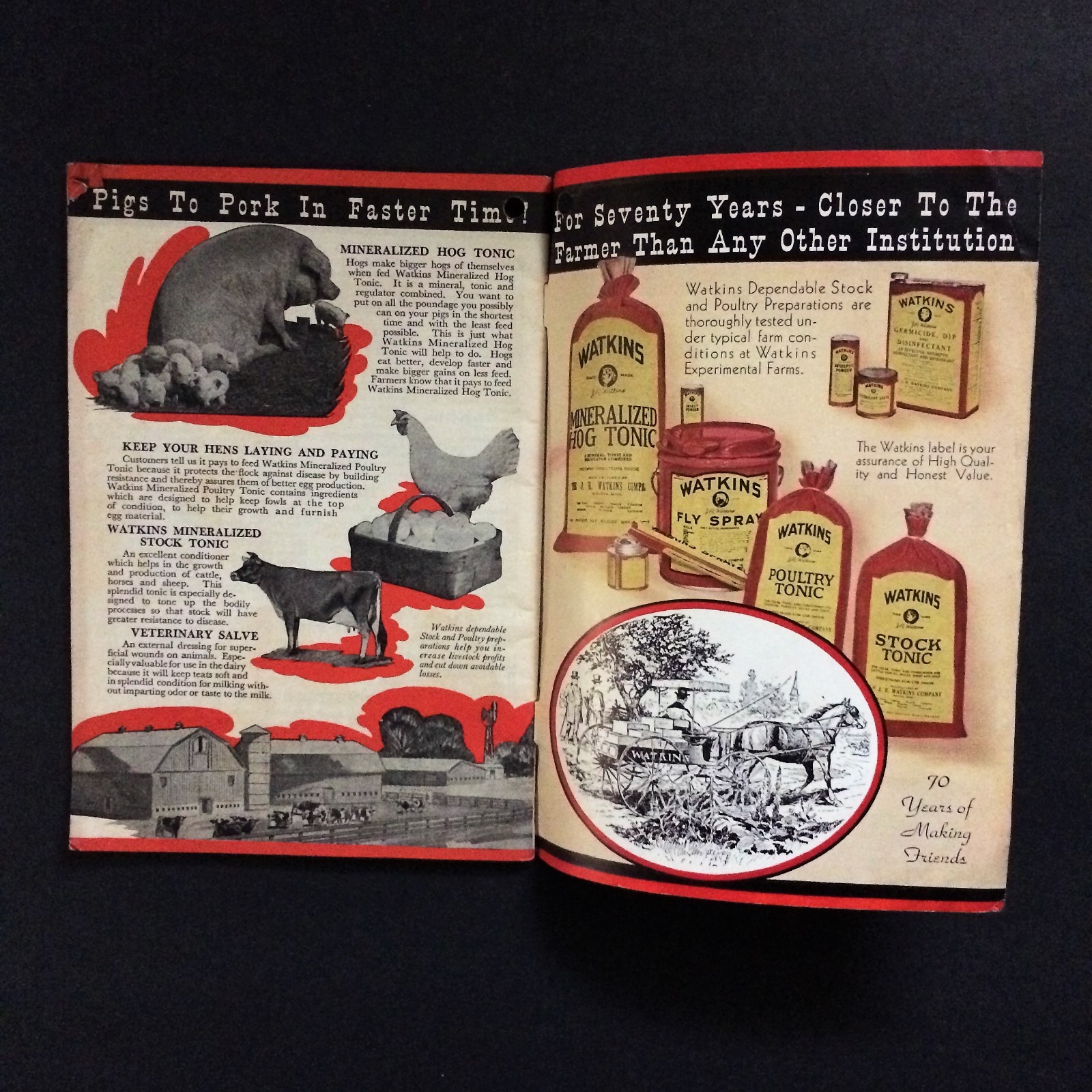 Watkins 1938 Almanac Home Book 70th Anniversary Spices Recipes Beauty Medicine