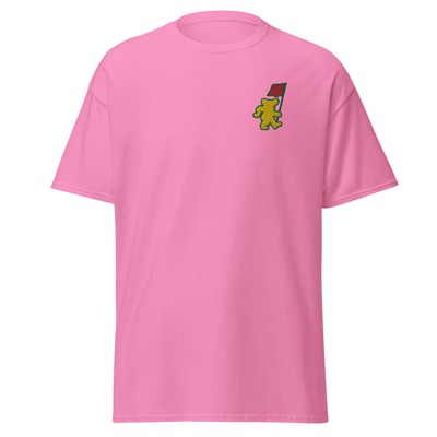 Premium Embroidered Cotton T-Shirt Masters Augusta Funny Dancing Golf Bear Tee