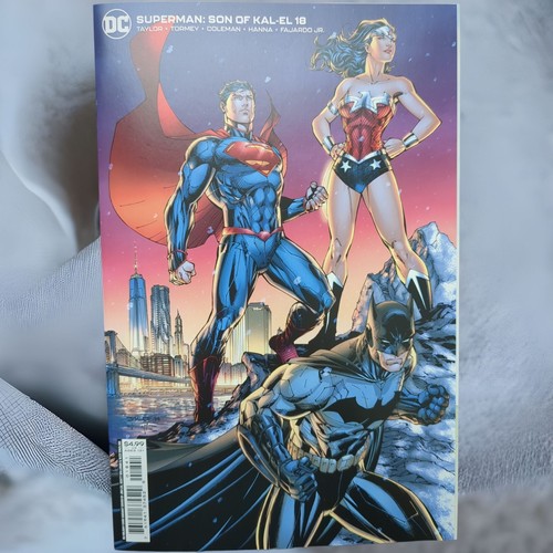 SUPERMAN SON OF KAL-EL #18 LEE, WILLIAMS & SINCLAIR - DC HOLIDAY CARD 2022