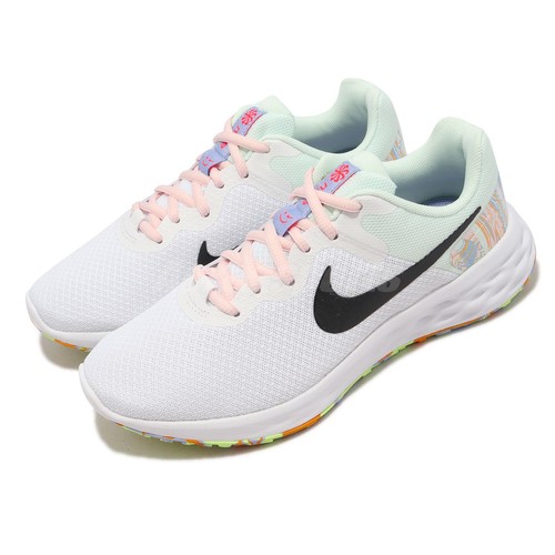 

Nike Wmns Revolution 6 NN PRM Белая мульти женская спортивная обувь для бега DO9475-100, Белый, Wmns Revolution 6 Nn Prm