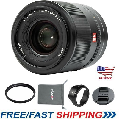 Viltrox 24mm f/1.8 Autofocus Full-Frame Wide Angle Prime Lens for Nikon Z-Mount