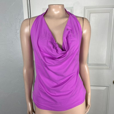 NEW Susana Monaco Womens Blouse Tank top lot of 2  Halter Shirt Stretch B3-1