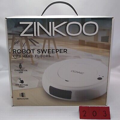 Zinkoo Robot Hard Floor Hepa Filter Rechargeable Lightweight sweeper