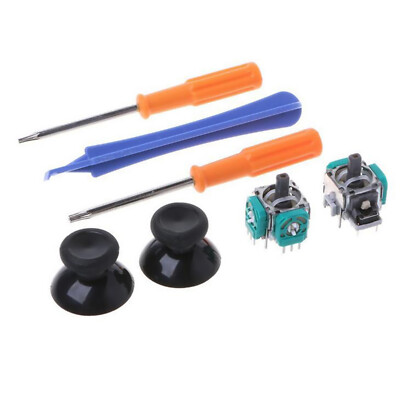 For Xbox One Controller Analog Thumb Joystick Repair Parts Replace Tools Kit